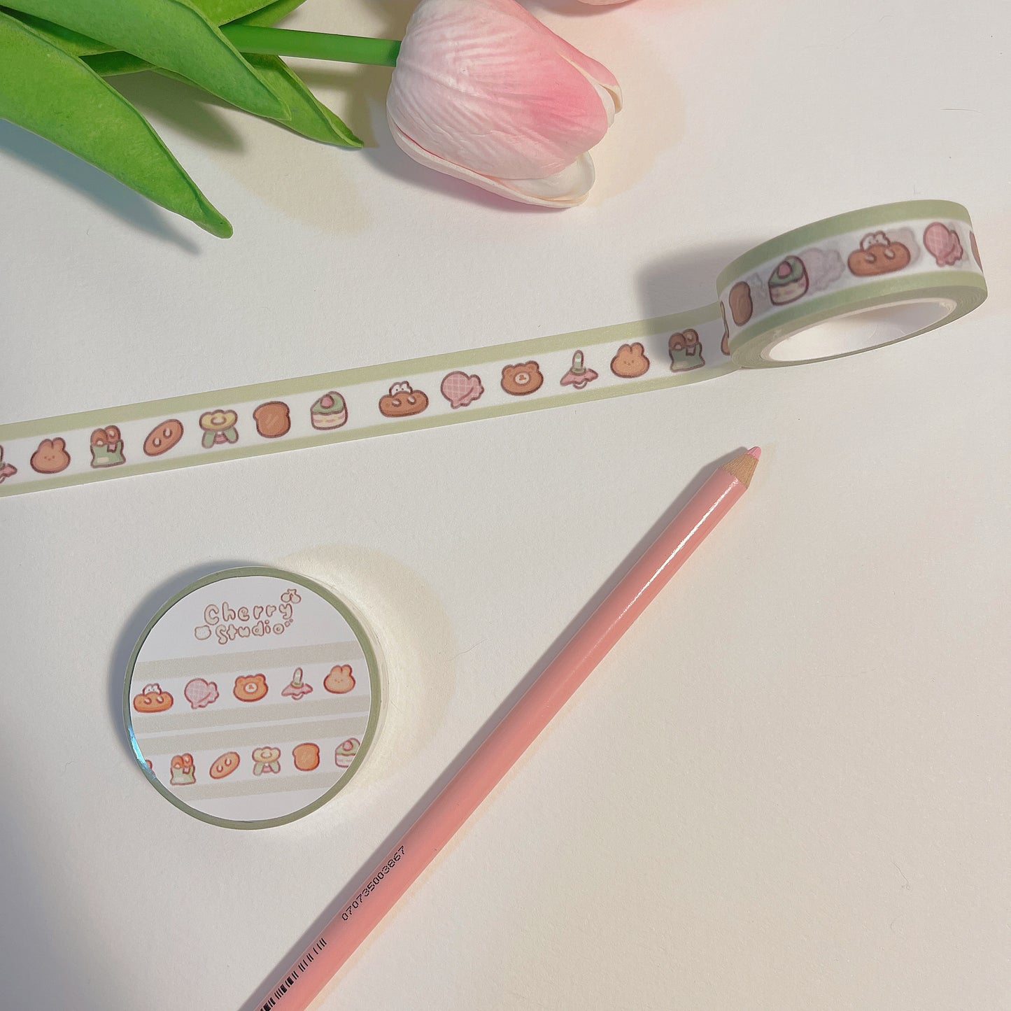 Bakery washi tape