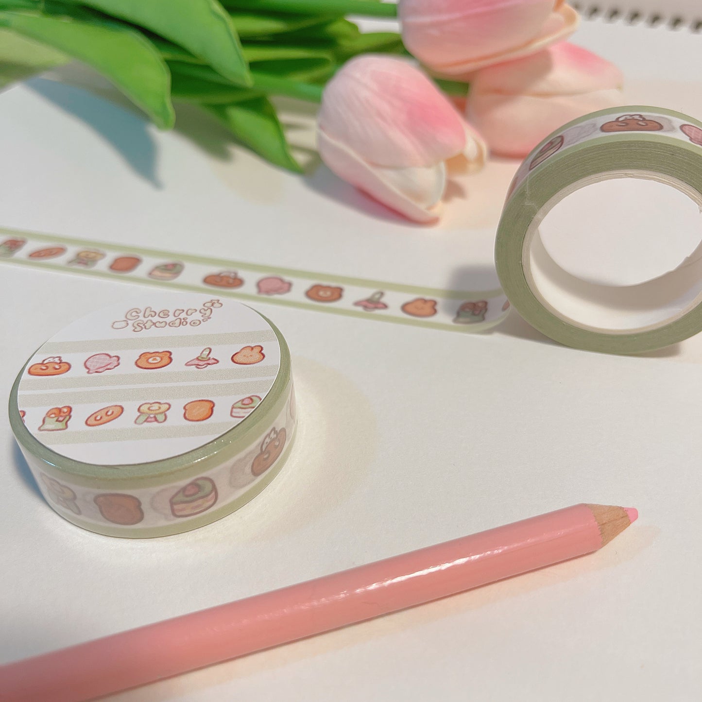 Bakery washi tape