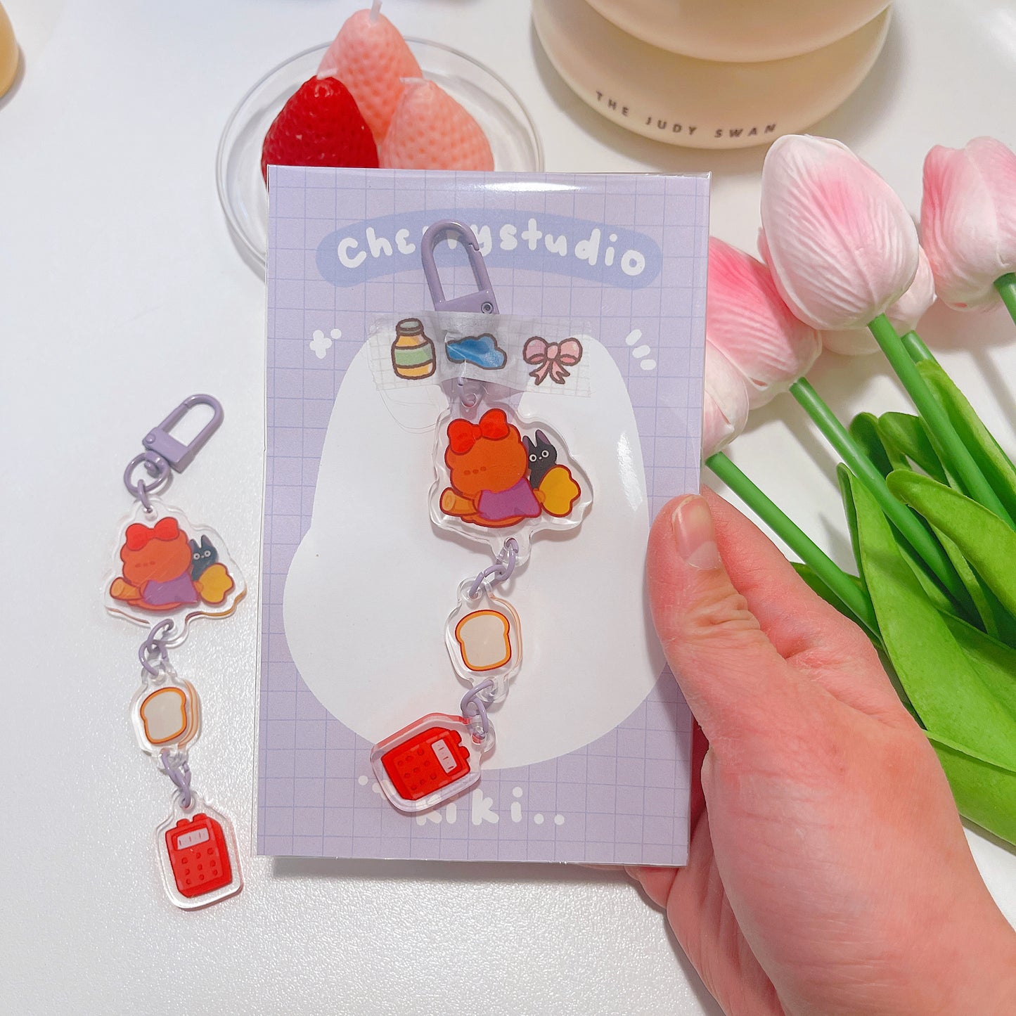 KIKI series keychain