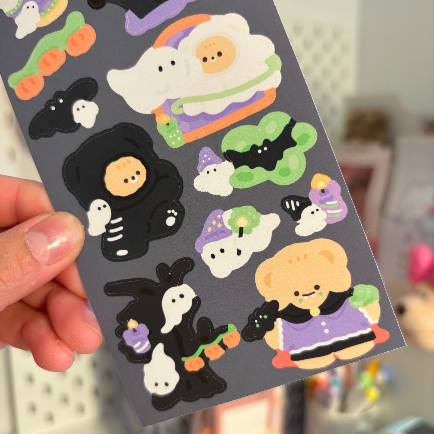 Halloween sticker sheet