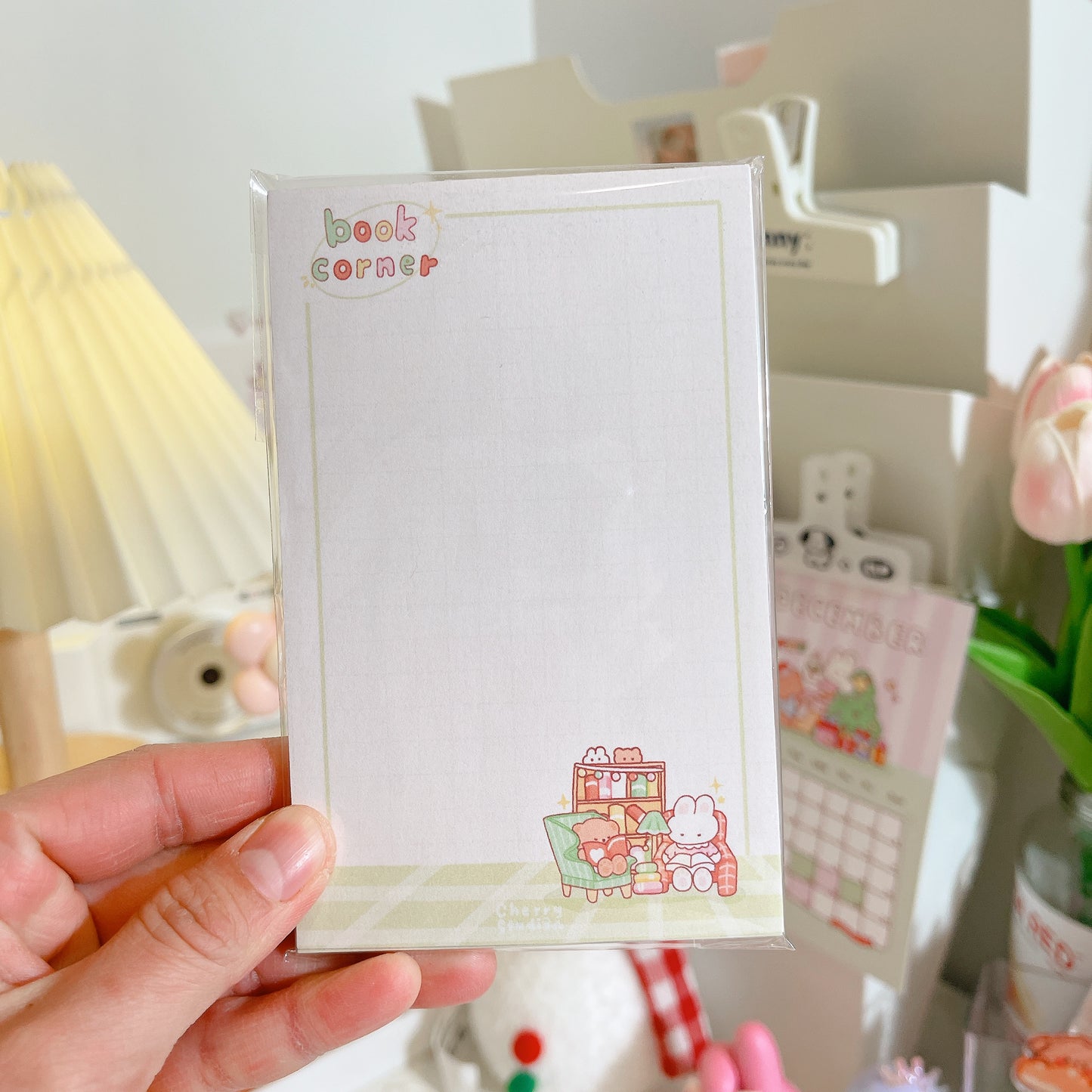 Book lovers memo pad