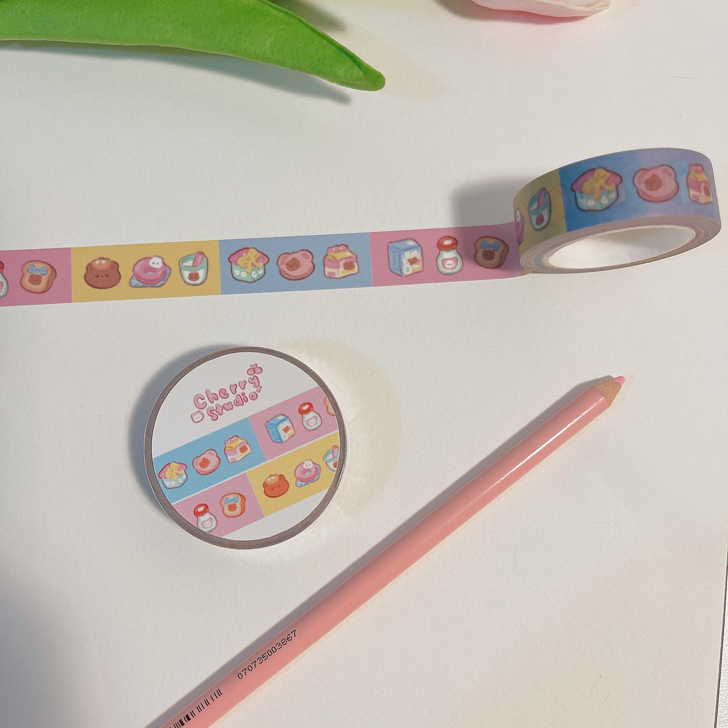 Breakfast washi tape