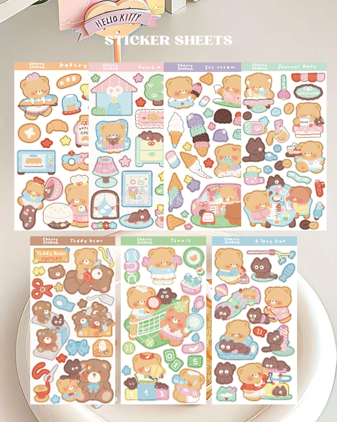 New sticker sheet collection combo