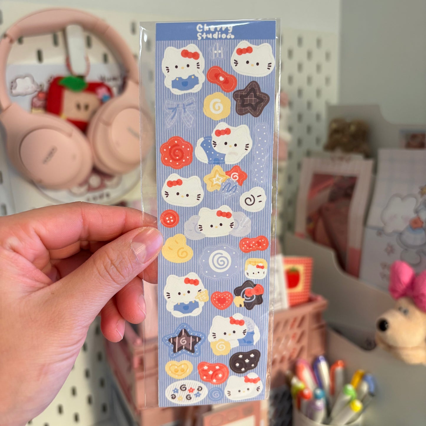 Hello kitty sticker sheet