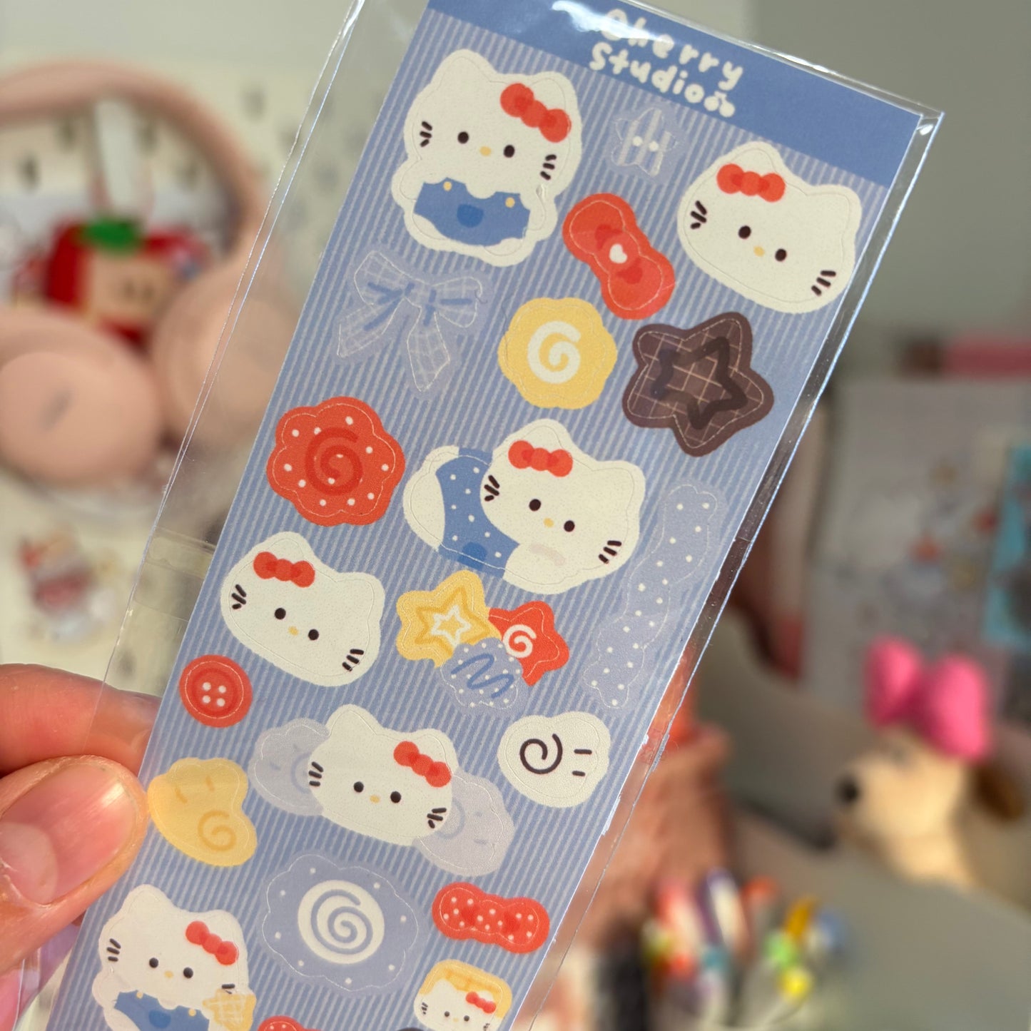 Hello kitty sticker sheet