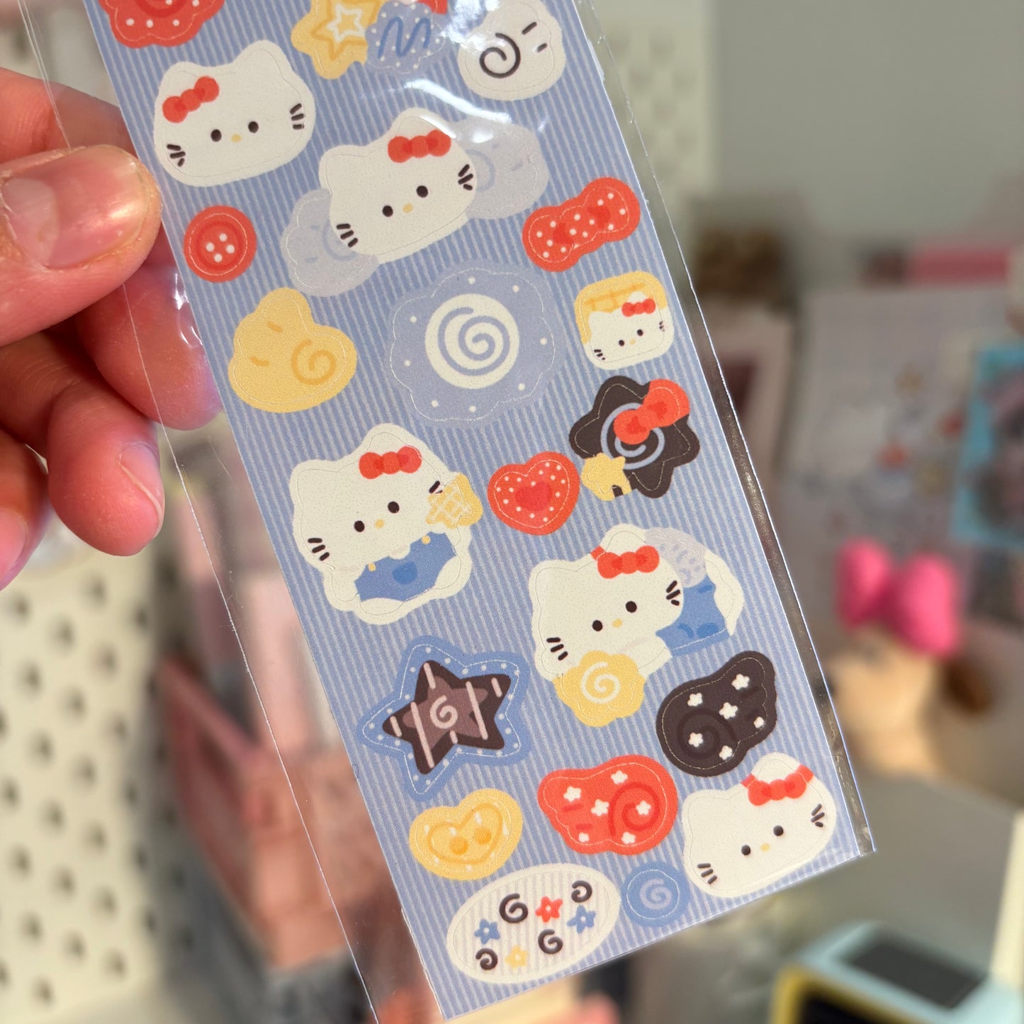 Hello kitty sticker sheet
