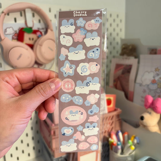 Young Mimitchi sticker sheet