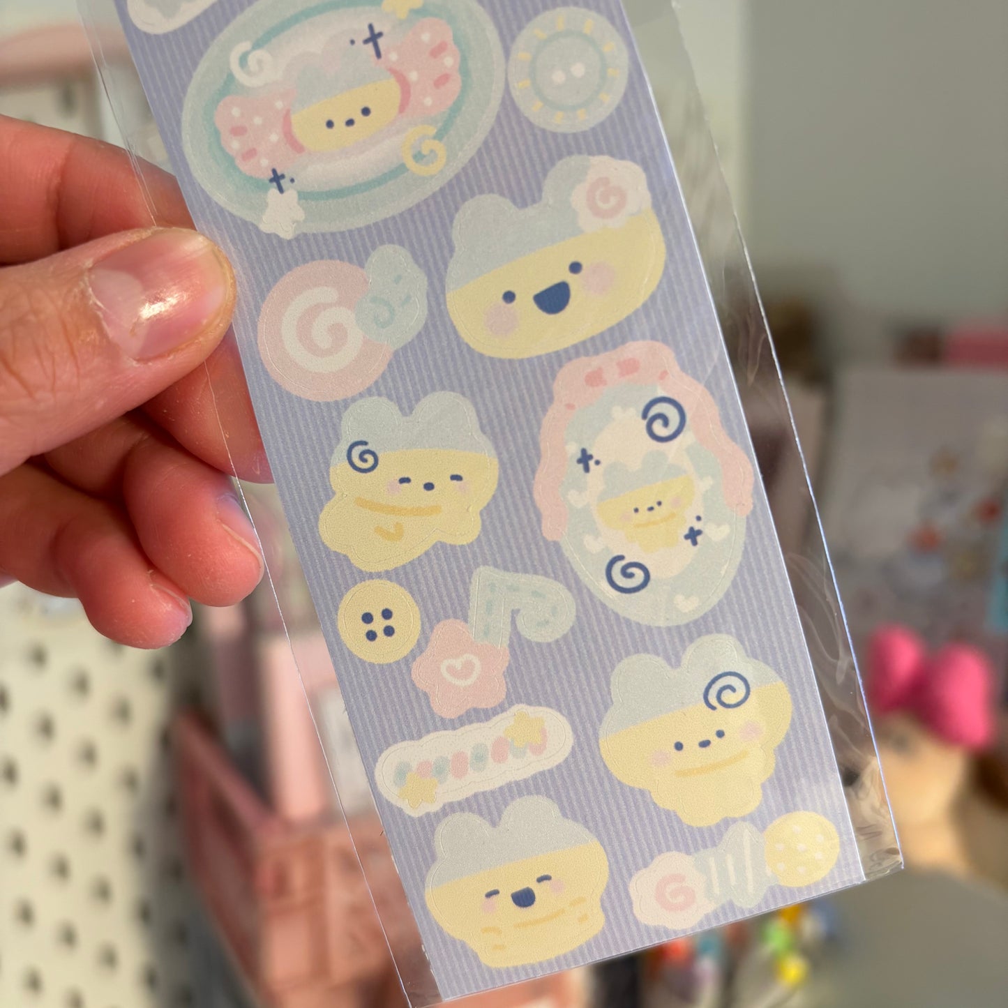 Young Mametchi sticker sheet