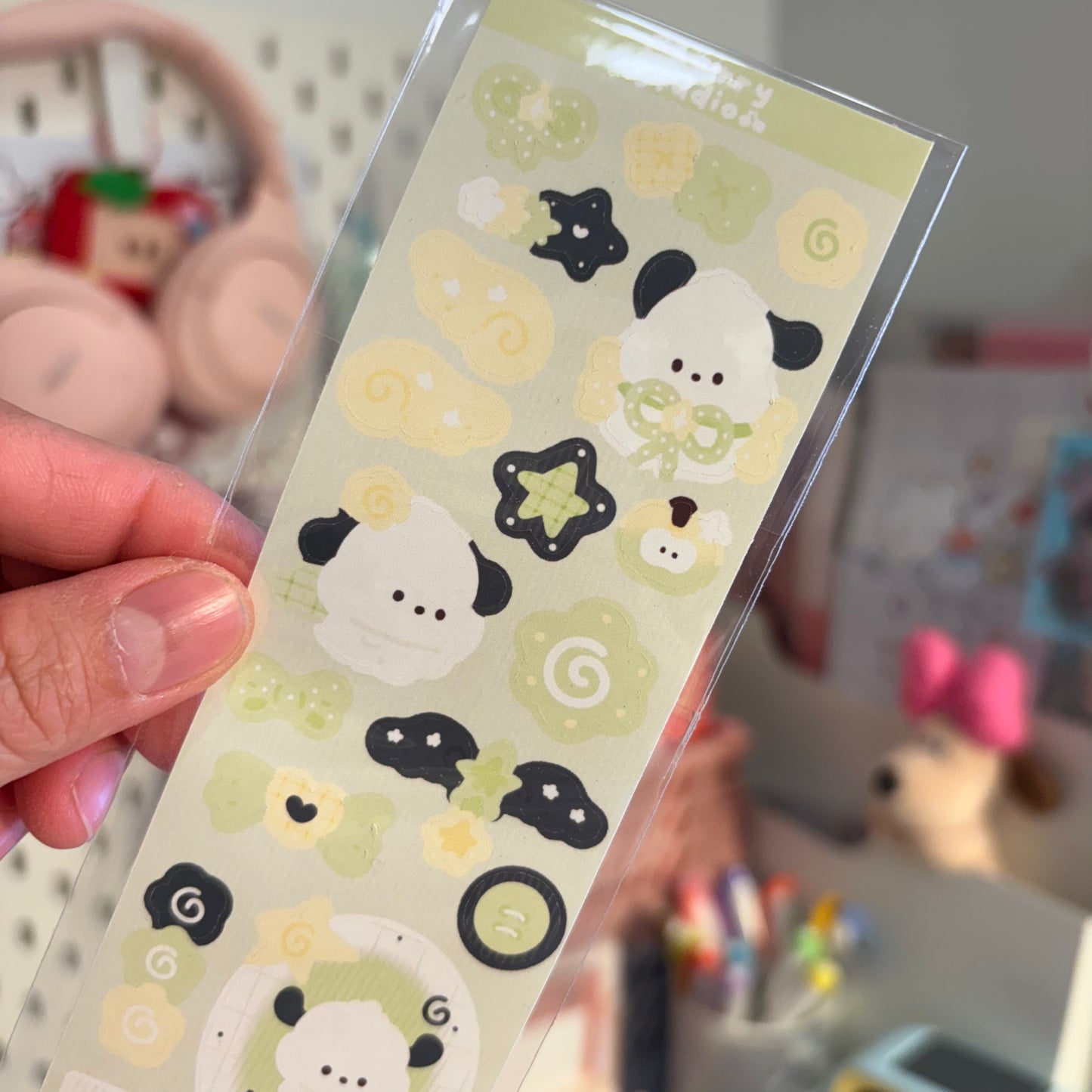 Pochacco sticker sheet