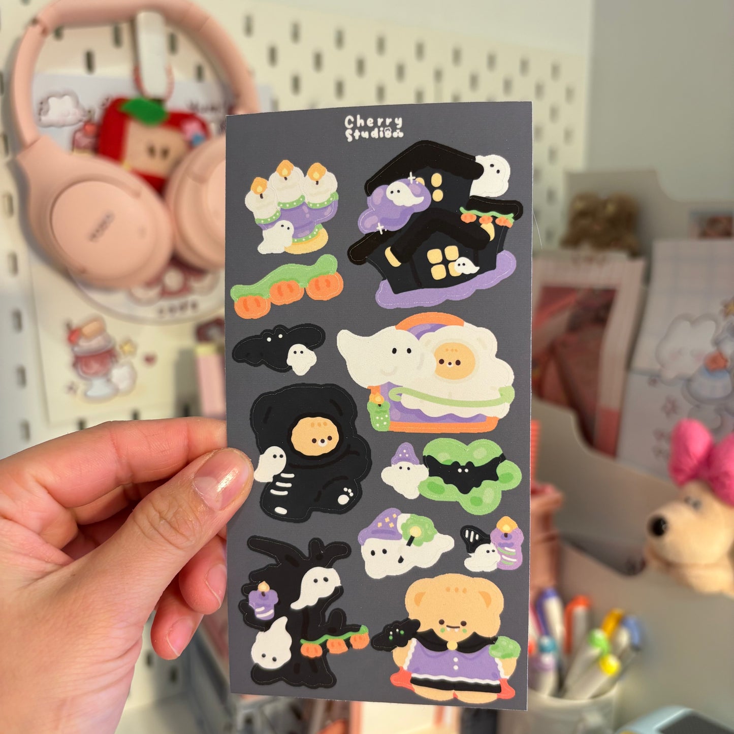 Halloween sticker sheet