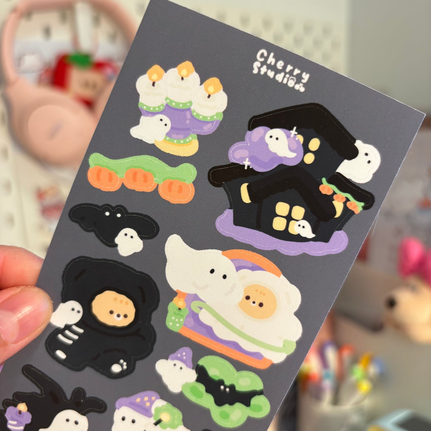 Halloween sticker sheet