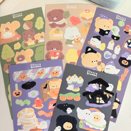 Autumn and Halloween set