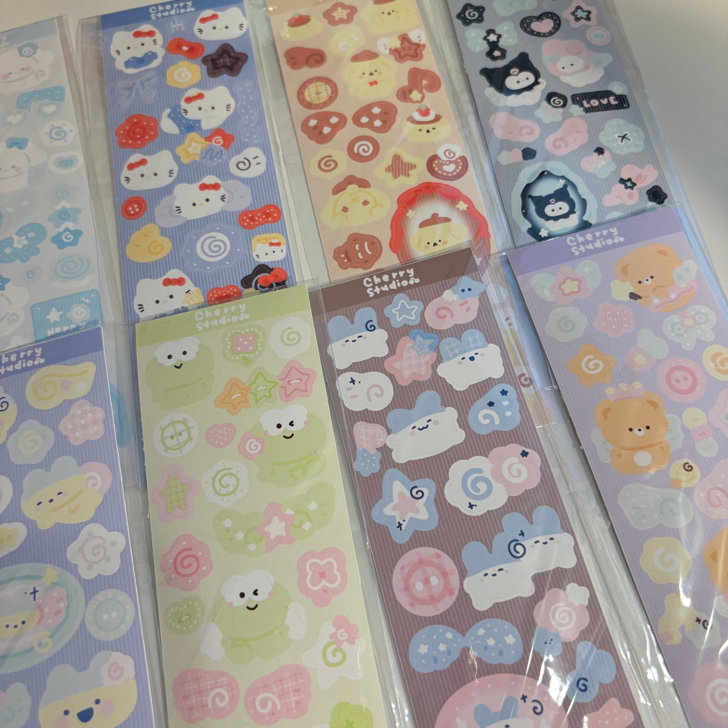 New sticker sheet collection bundle