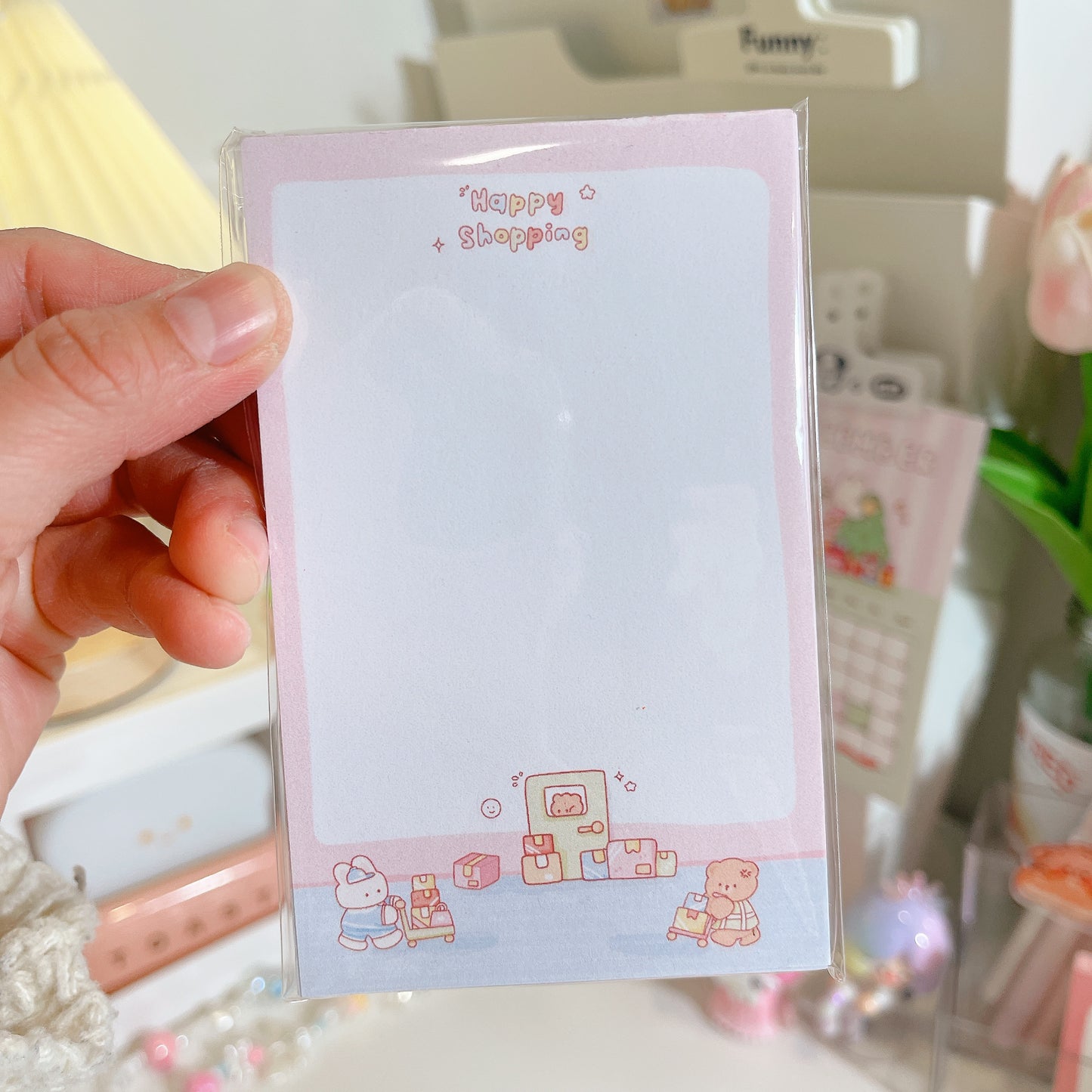 Shopping memo pad