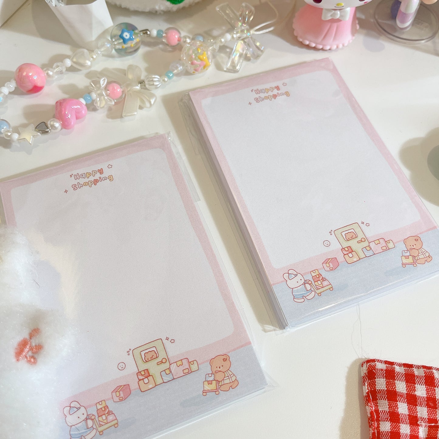 Shopping memo pad