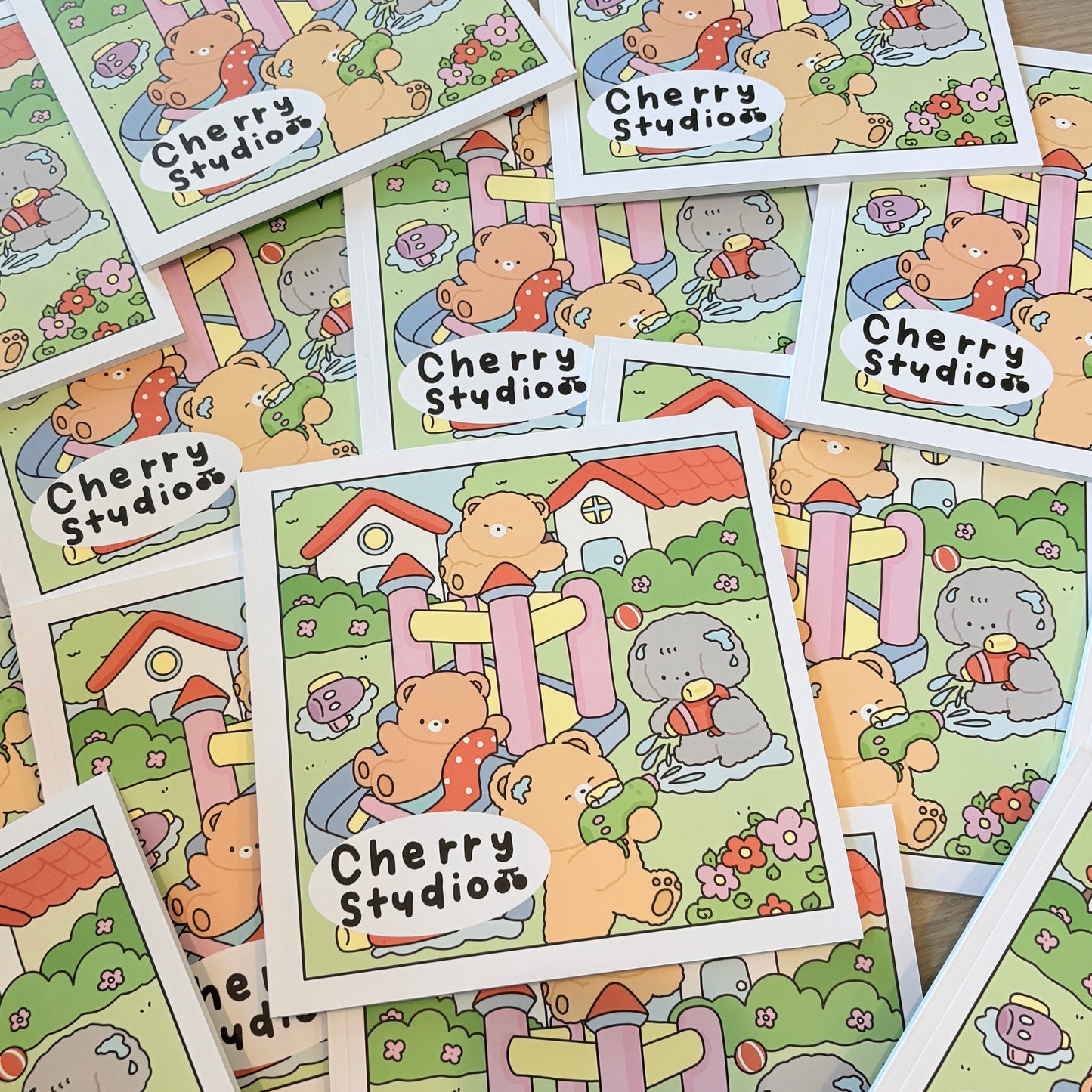 Summer colouring book